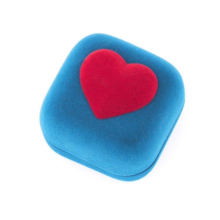 Футляр для прикрас "Сердечко" фу128н50 Футляр для прикрас "Сердечко" фу128н50 від ювелірного магазину Онікс