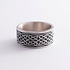 Серебряное кольцо "Кельтский узел" 112708 от ювелирного магазина Оникс - 8