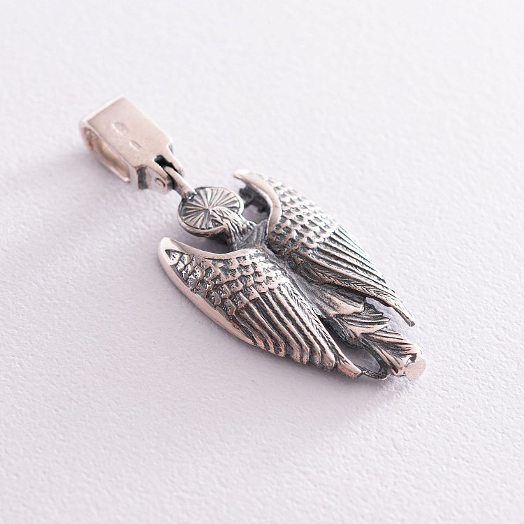 Серебряная подвеска "Архангел" (чернение) 13867 от ювелирного магазина Оникс - 1