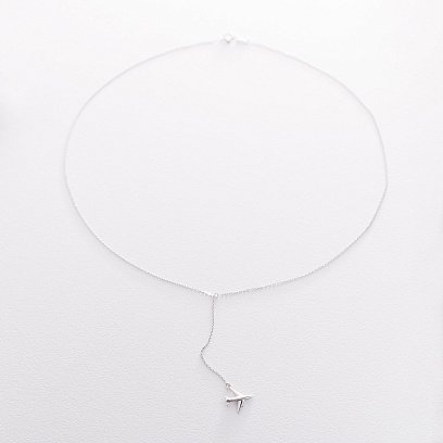 Золотое колье "Самолетик" кол01513 №3