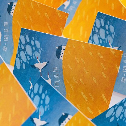 Листівка до Вашого подарунку "Дім - там де ми" №3