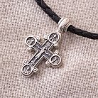 Православный крест с чернением 13089 от ювелирного магазина Оникс - 5