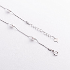 Серебряный браслет с жемчугом 141908 от ювелирного магазина Оникс - 1