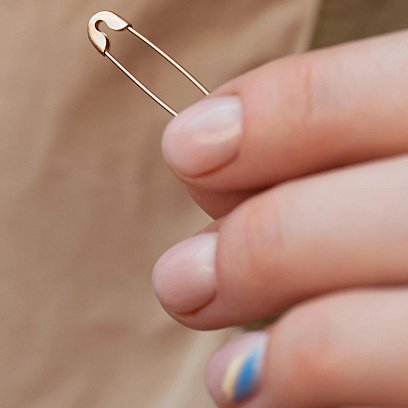 Золотая булавка зак00007 №2