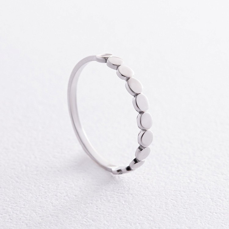 Кольцо "Клер" в белом золоте к07483 от ювелирного магазина Оникс