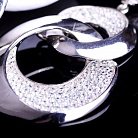 Серебряные сережки 12804 от ювелирного магазина Оникс - 1
