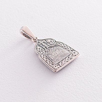 Серебряная ладанка "Георгий Победоносец" 131717 №6