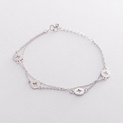 Срібний браслет 141387