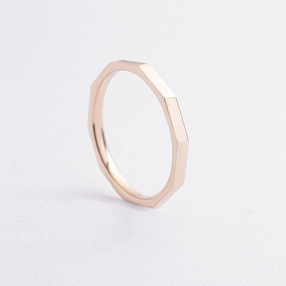 Каблучка в жовтому золоті к08388 №2