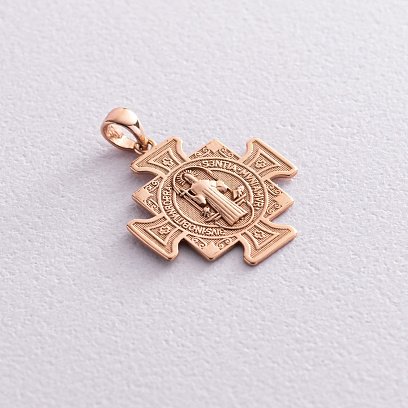 Католическая ладанка "Святой Бенедикт" п02917