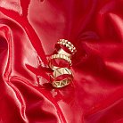 Каблучка "Monica" у червоному золоті к08089 от ювелирного магазина Оникс - 5