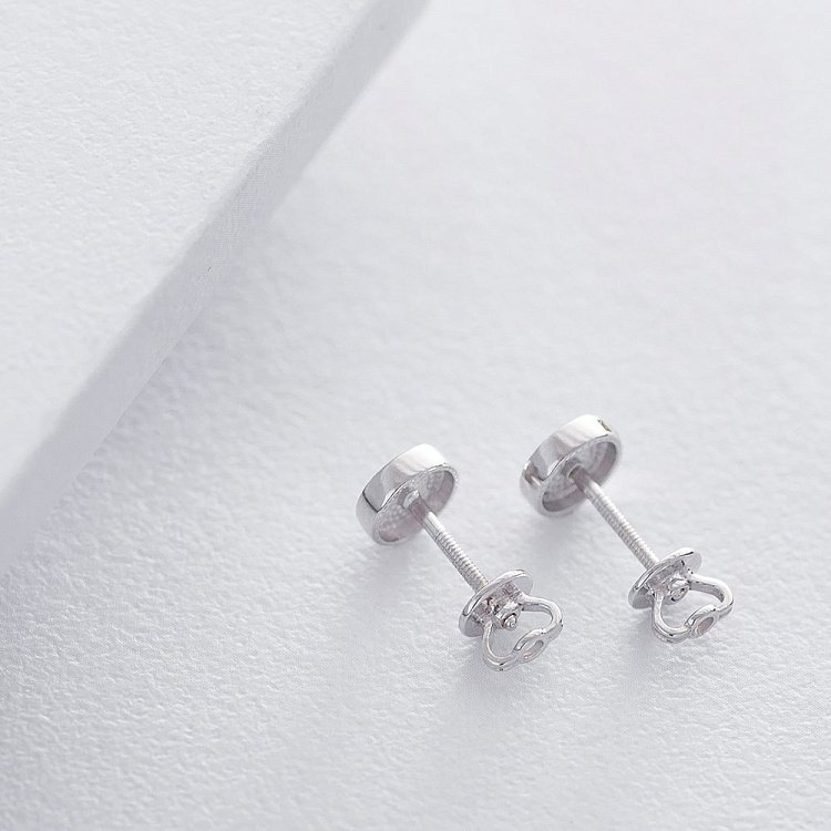 Золоті сережки-гвоздики с05886 від ювелірного магазину Онікс - 2