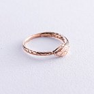 Золотое кольцо "Змей Уроборос" к07037 от ювелирного магазина Оникс - 3