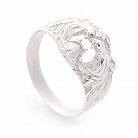Серебряное кольцо "Лев" 11298 от ювелирного магазина Оникс - 3