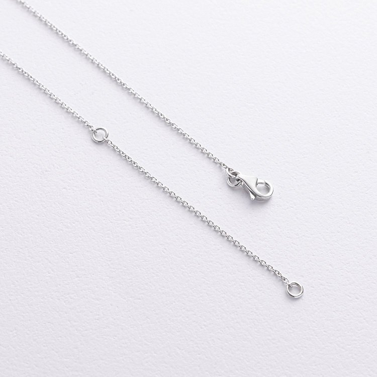 Золоте кольє - краватка з діамантами колб0153nl від ювелірного магазину Онікс - 5