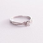 Золотое помолвочное кольцо с бриллиантами MR82394ca(м) от ювелирного магазина Оникс