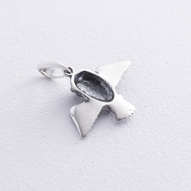 Срібна підвіска "Сова" 13336 від ювелірного магазину Онікс - 1