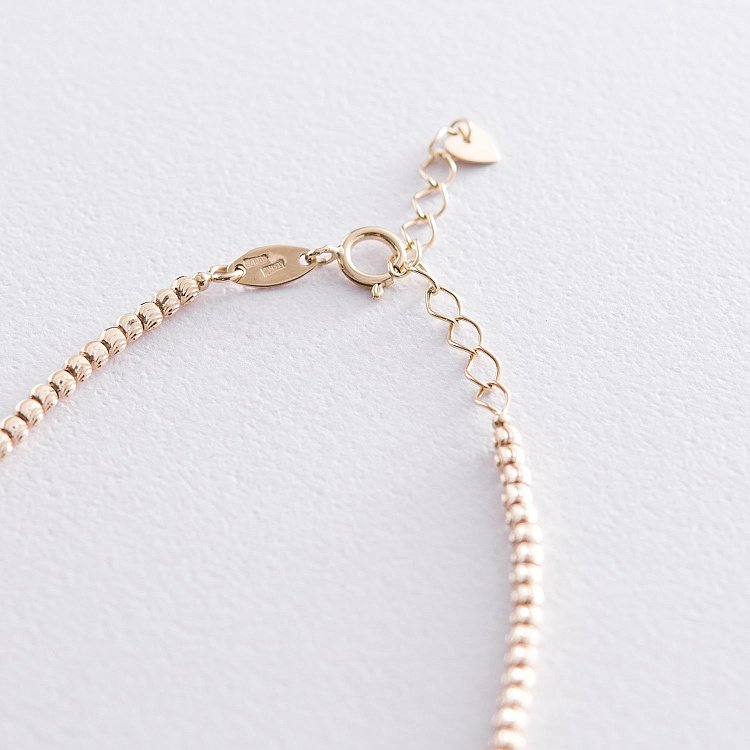 Золоте кольє "Сердечко" кол01151 від ювелірного магазину Онікс - 2