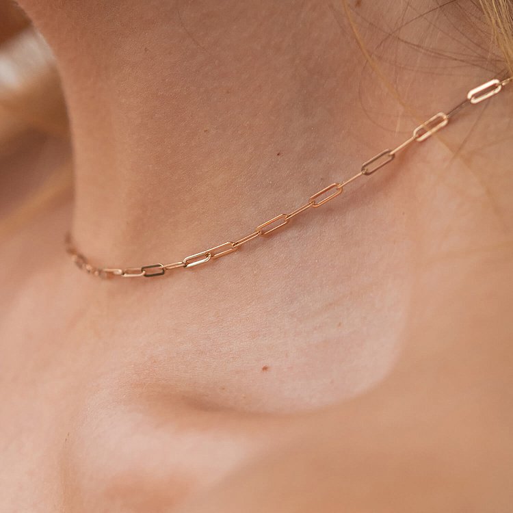 Колье "Ванесса" mini в красном золоте кол02359 от ювелирного магазина Оникс - 6