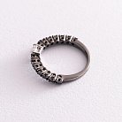 Золотое кольцо с бриллиантами кб0260ar от ювелирного магазина Оникс - 4