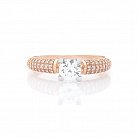 Помолвочное кольцо (фианиты) к02763 от ювелирного магазина Оникс - 2