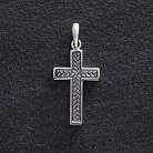 Срібний хрестик 132983 от ювелирного магазина Оникс - 4