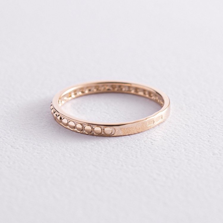 Каблучка у жовтому золоті к07009 від ювелірного магазину Онікс - 2