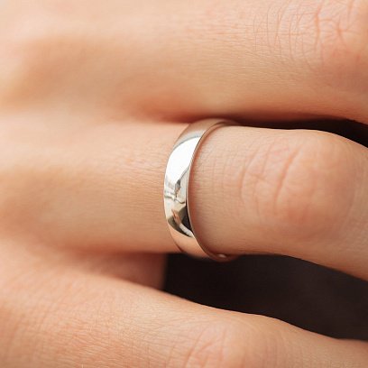 Золота обручка "Американка" (можливе гравіювання) обр00167 №6