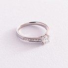 Золотое помолвочное кольцо с бриллиантами кб0216nl от ювелирного магазина Оникс