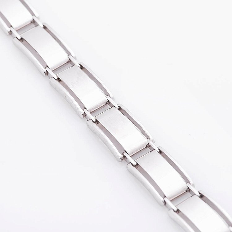 Мужской серебряный браслет 14660 от ювелирного магазина Оникс - 2