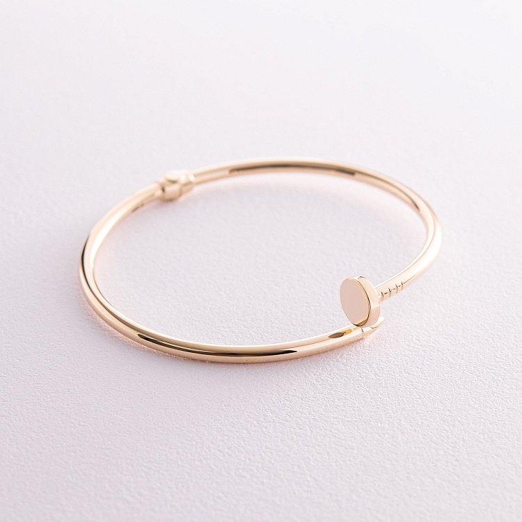 Браслет "Цвях" у жовтому золоті б05175 від ювелірного магазину Онікс - 1