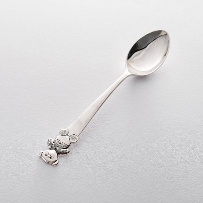 Серебряная ложка "Медвежонок" 24044 №3