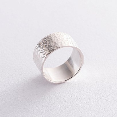 Широкое кольцо "Марс" в серебре 112206 №19