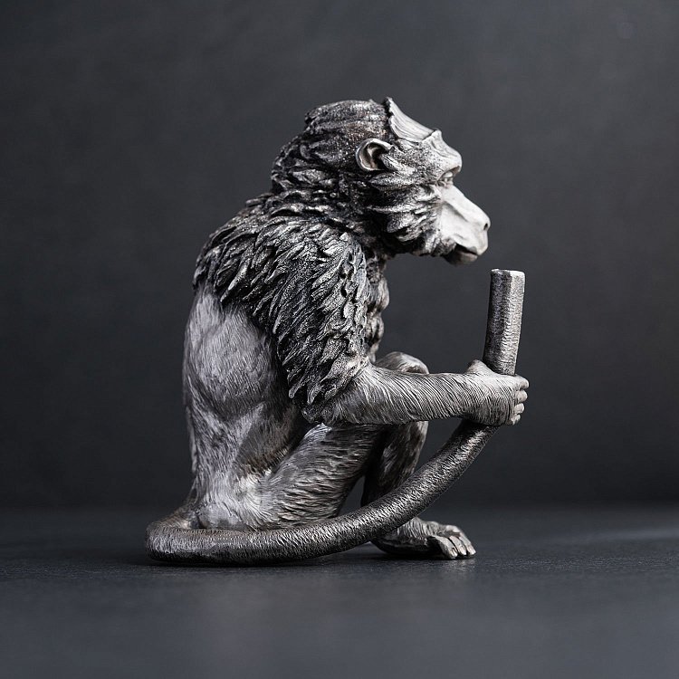 Срібна фігура ручної роботи 23110 від ювелірного магазину Онікс - 2