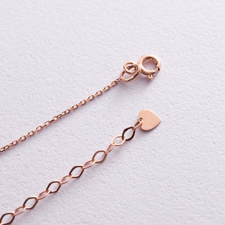 Кольє "Німфа" в червоному золоті кол01930 від ювелірного магазину Онікс - 3