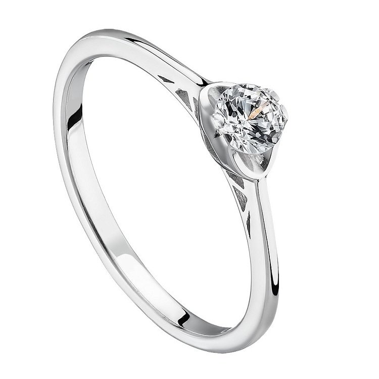 Золотое помолвочное кольцо с бриллиантом erd359 от ювелирного магазина Оникс