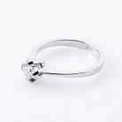 Золотое помолвочное кольцо с бриллиантом р0382б от ювелирного магазина Оникс - 1