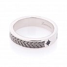 Чоловічий срібний перстень ZANCAN з оксидуванням EXA108-N от ювелирного магазина Оникс - 3
