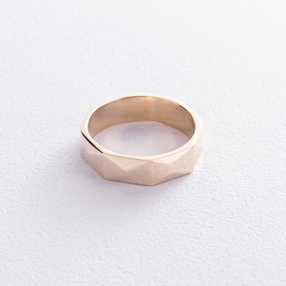 Каблучка "Valerie" у жовтому золоті к07583 №3