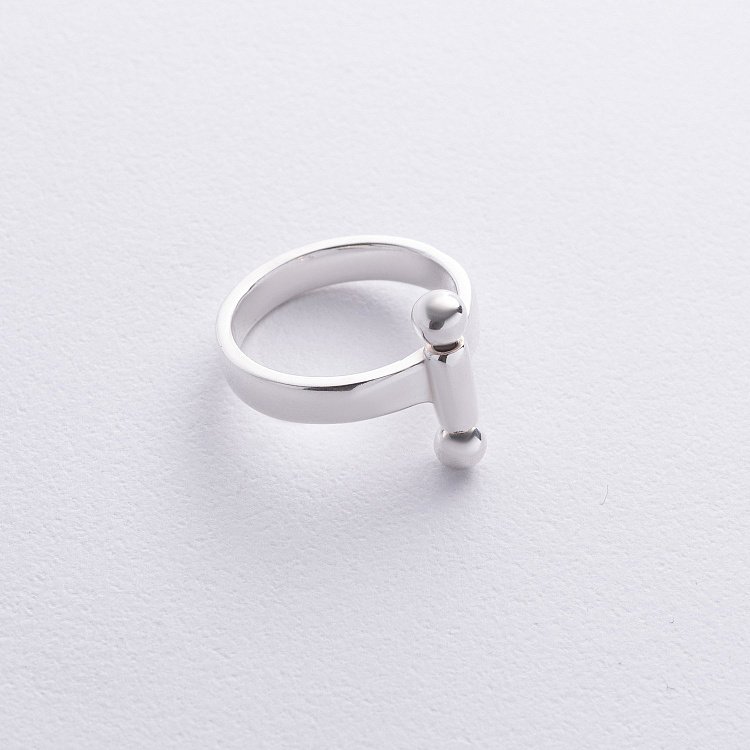 Срібна каблучка "Новий стиль" 112597 від ювелірного магазину Онікс - 10