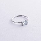 Золотое кольцо (топаз, бриллианты) кб0529sm от ювелирного магазина Оникс - 3