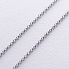 Срібний ланцюжок (плетіння Ролло) рс130218 от ювелирного магазина Оникс - 2