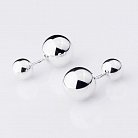 Срібні сережки "Кульки" 121895 от ювелирного магазина Оникс - 2