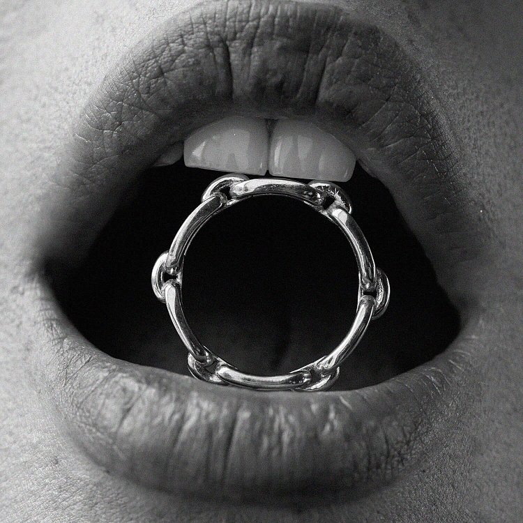 Каблучка "Ланцюжок" у сріблі 7091 від ювелірного магазину Онікс - 3