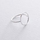 Серебряное кольцо "Круг" 112247 от ювелирного магазина Оникс
