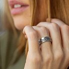 Серебряное кольцо "Горы" 112720 от ювелирного магазина Оникс - 8