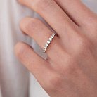 Золотое кольцо с бриллиантами кб0372nl от ювелирного магазина Оникс - 1