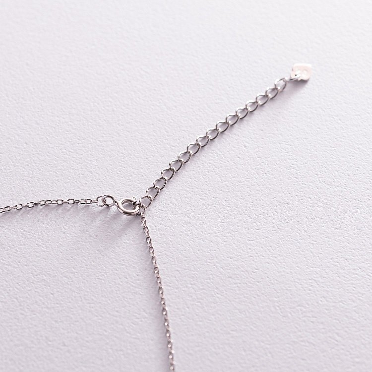 Срібне кольє "Древо життя" з фіанітами 181179 від ювелірного магазину Онікс - 4