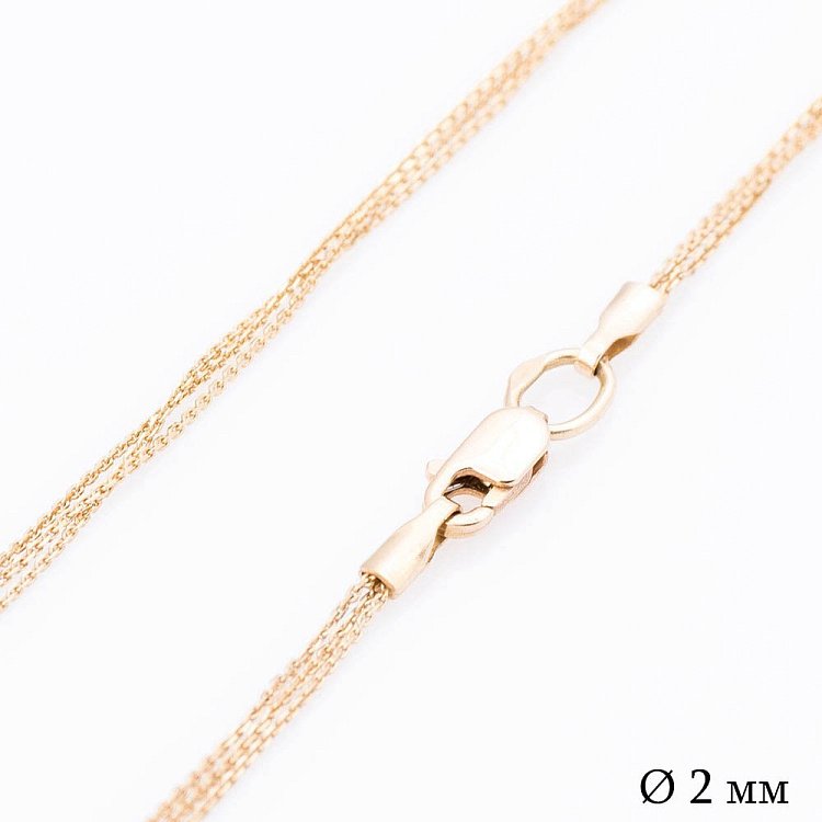 Золотий ланцюжок, якірне плетіння (2 мм) ц00172-2 від ювелірного магазину Онікс