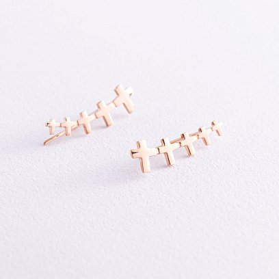 Золоті сережки - клаймбери Прагнення с05958 №2